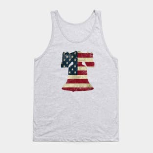 American Flag Liberty Bell Tank Top